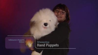 Folkmanis Handpuppe Bobtail Demo