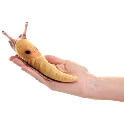 Folkmanis Mini Banana Slug Finger Puppet
