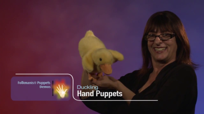 Folkmanis Handpuppe Entchen Demo