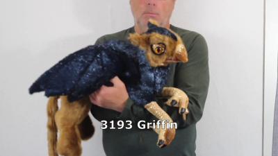 Folkmanis Handpuppe Greif Demo 2