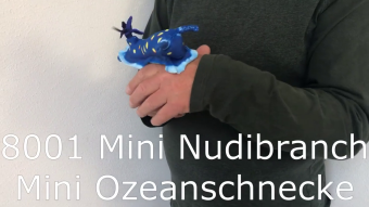 Folkmanis Fingerpuppe mini Ozeanschnecke Demo 2