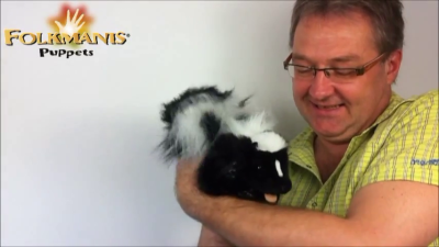 Folkmanis Handpuppe Stinktier Demo 2