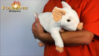 Folkmanis Handpuppe Ferkel Demo 2