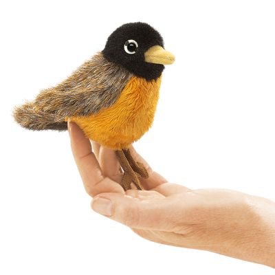 Folkmanis Mini Robin Finger Puppet