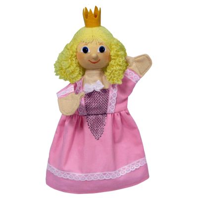 Punch and Judy Princess Regina (Pink) Hand Puppet - munabo