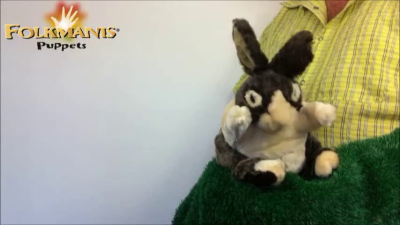 Folkmanis Handpuppe Hasenbaby (Holländer) Demo 2