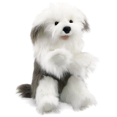 Folkmanis Old English Sheepdog Hand Puppet