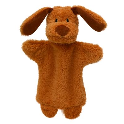 Punch and Judy Hand Puppet Dog (brown) - munabo