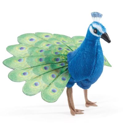 Folkmanis Mini Peacock Finger Puppet