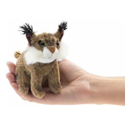 Folkmanis Mini Bobcat Finger Puppet