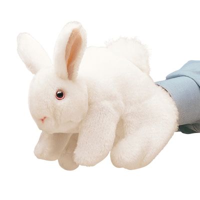 Folkmanis Handpuppe schneeweißes Kaninchen