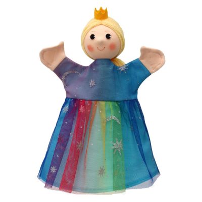 Punch and Judy Hand Puppet Rainbow Princess - munabo