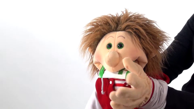 Living Puppets Handpuppe Stuard Demo
