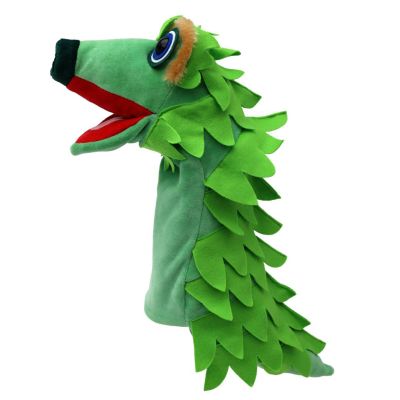 Kasperlepuppe Drache Lalobe - munabo Handpuppe