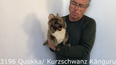 Folkmanis Handpuppe Kurzschwanzkänguru Demo 2