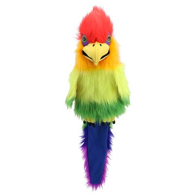 Hand puppet rainbow bird with sound - Puppet Company