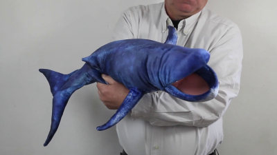 Folkmanis Handpuppe Blauwal Demo 2