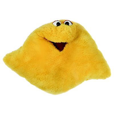 Living Puppets cuddle pillow yellow