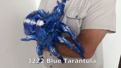 Folkmanis Blue Tarantula Hand Puppet Demo