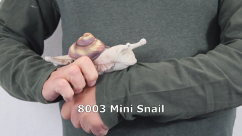 Folkmanis Fingerpuppe mini Schnecke Demo 2