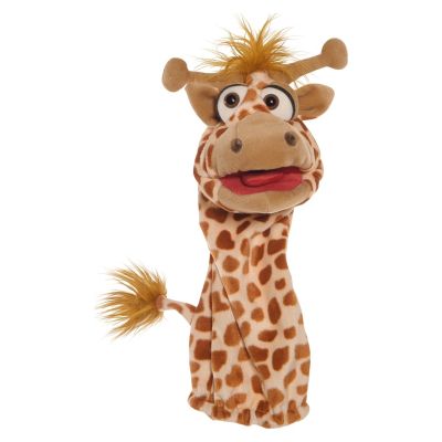 Living Puppets sock hand puppet giraffe