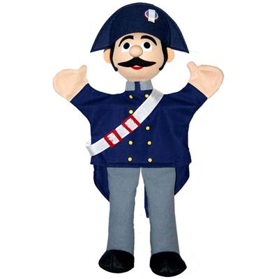 Kasperlepuppe Gendarm - munabo Handpuppe