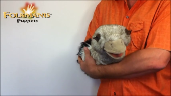 Folkmanis Handpuppe Strauß (Stage Puppet) Demo 2