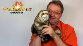 Folkmanis Handpuppe Frettchen Demo 2