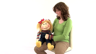 Living Puppets Handpuppe GROSSE Maja Demo