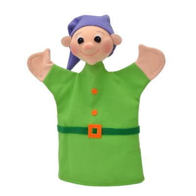Punch and Judy Hand Puppet Dwarf - munabo