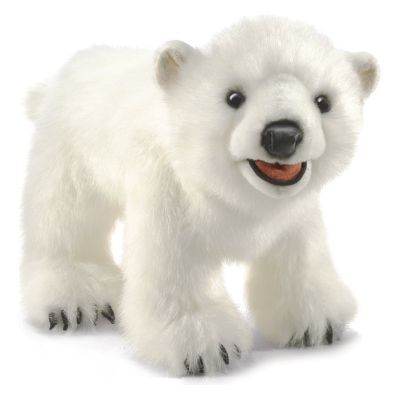 Folkmanis Handpuppe Eisbärenjunges
