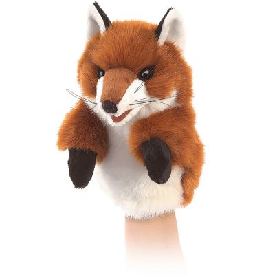 Folkmanis Little Fox Hand Puppet (Small Stage Puppet)
