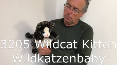 Folkmanis Handpuppe Wildkatzenbaby Demo 2