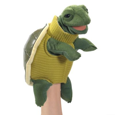 Folkmanis Turtleneck Turtle Hand Puppet