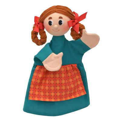 Punch and Judy Hand Puppet Gretel - munabo