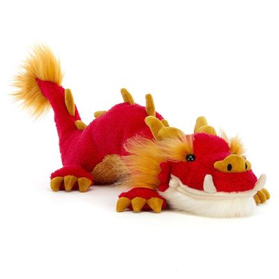 Jellycat Soft Toy Dragon - Festival Dragon (Plush Toy)