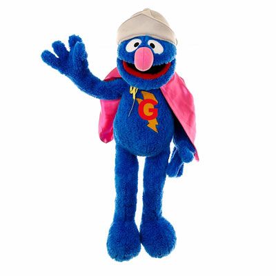 Living Puppets Handpuppe Supergrobi - Sesamstrasse