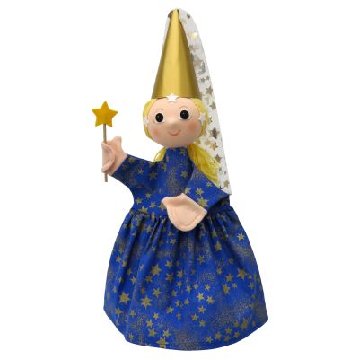 Punch and Judy Hand Puppet Midnight Fairy - munabo